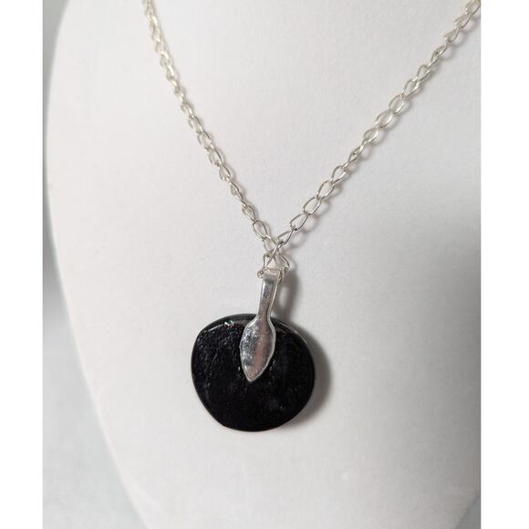 Artisan Dichroic Pendant + SP Chain Handmade - Picture 7 of 8